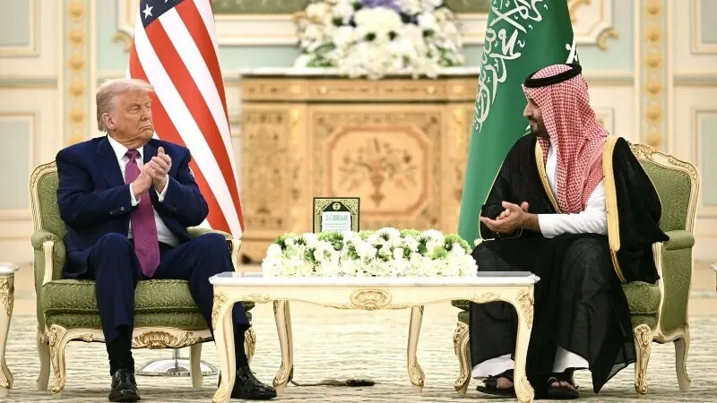 Trump with Saudi Prince